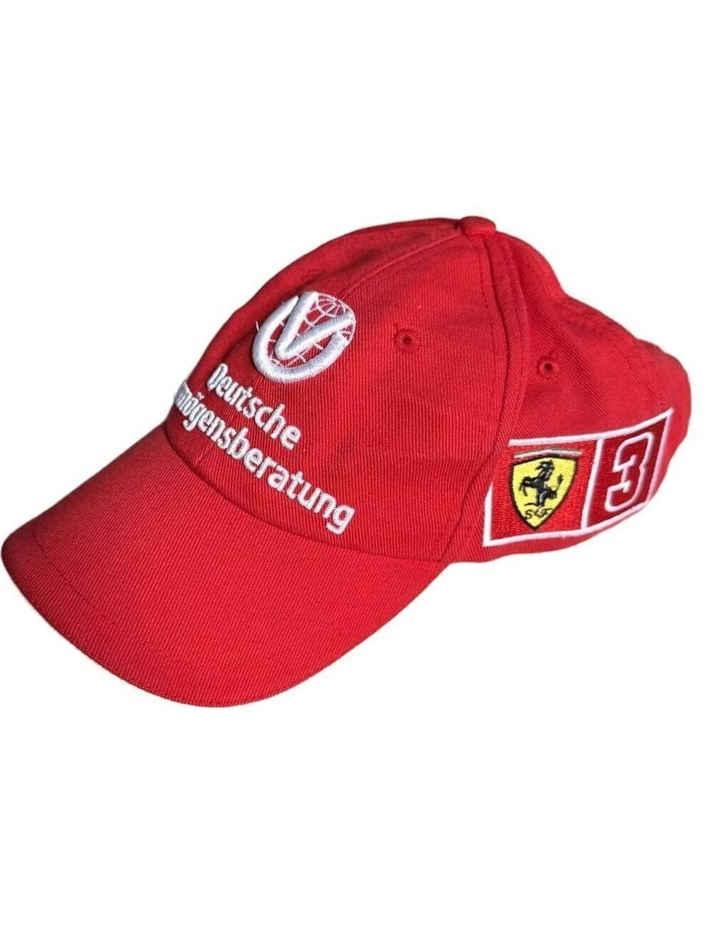 Vintage Michael Schumacher Team Ferarri F1 Deutsche 2000 Racing Cap
